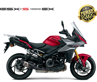 Suzuki GSX-S1000GX Power Edition Modell 2026 rot