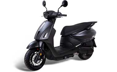 SYM Fiddle 125 Modell 2026 schwarzr