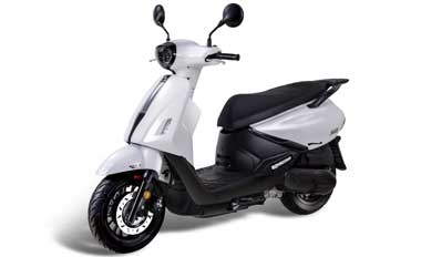 SYM Fiddle 125 Modell 2026 weiß