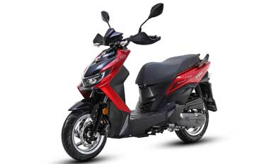 SYM Jet 4 RX Modell 2026 rot